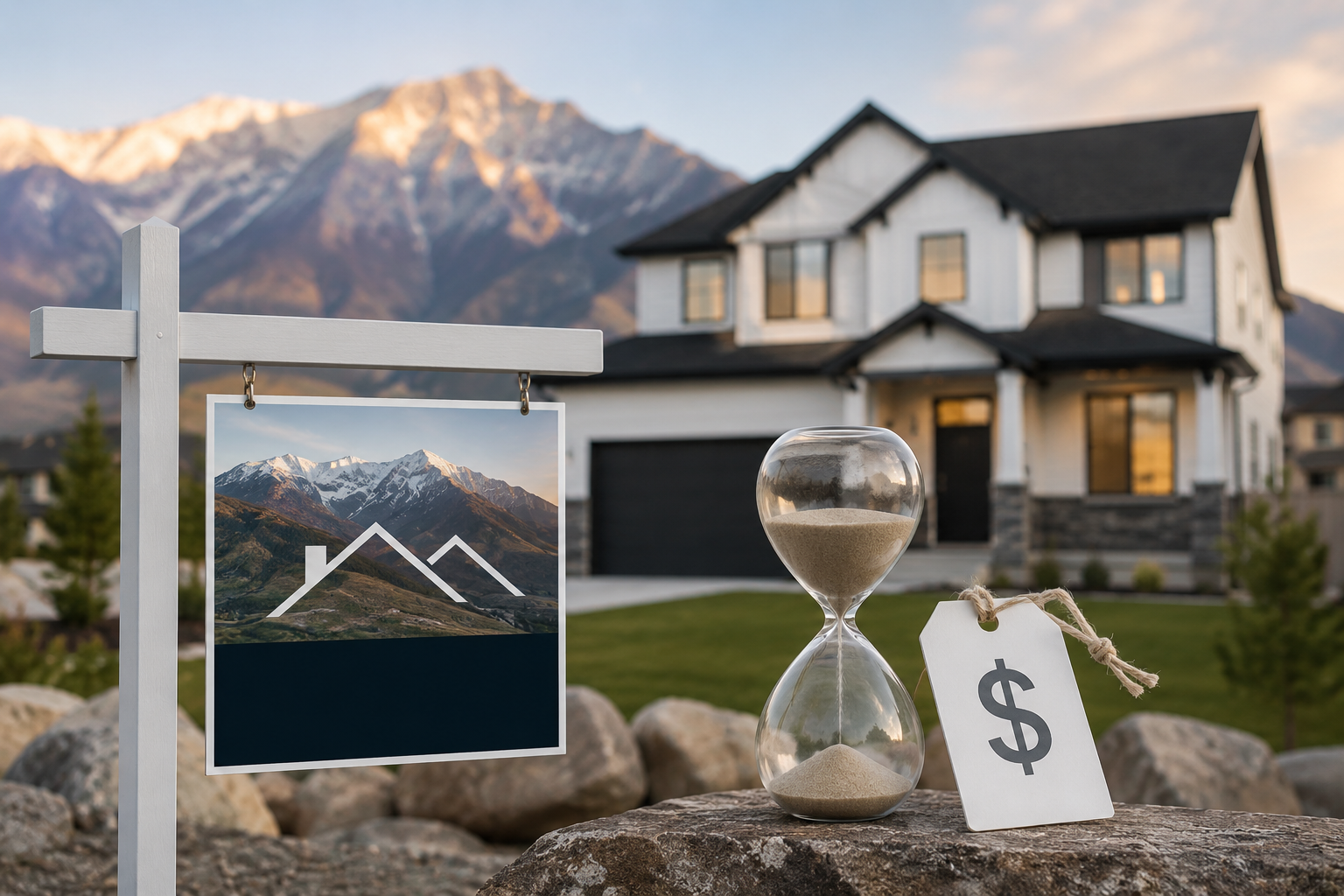 Eagle Mountain Utah home for sale days on market overpricing 2026