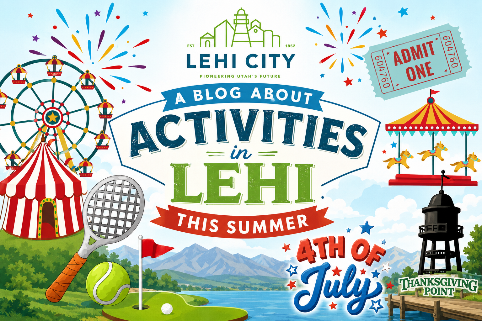 Activities in Lehi Utah Summer 2026