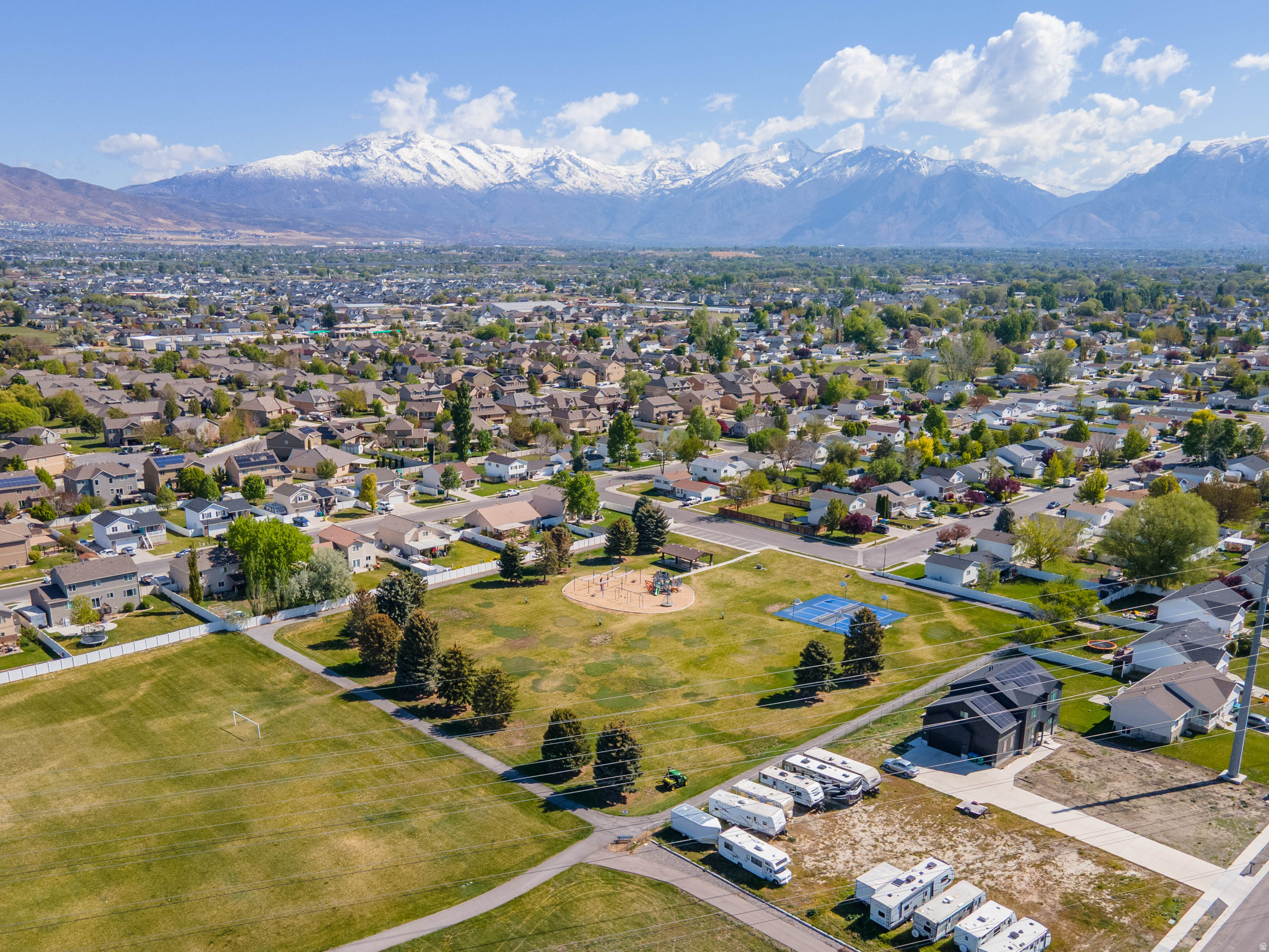 Lehi drone Picture