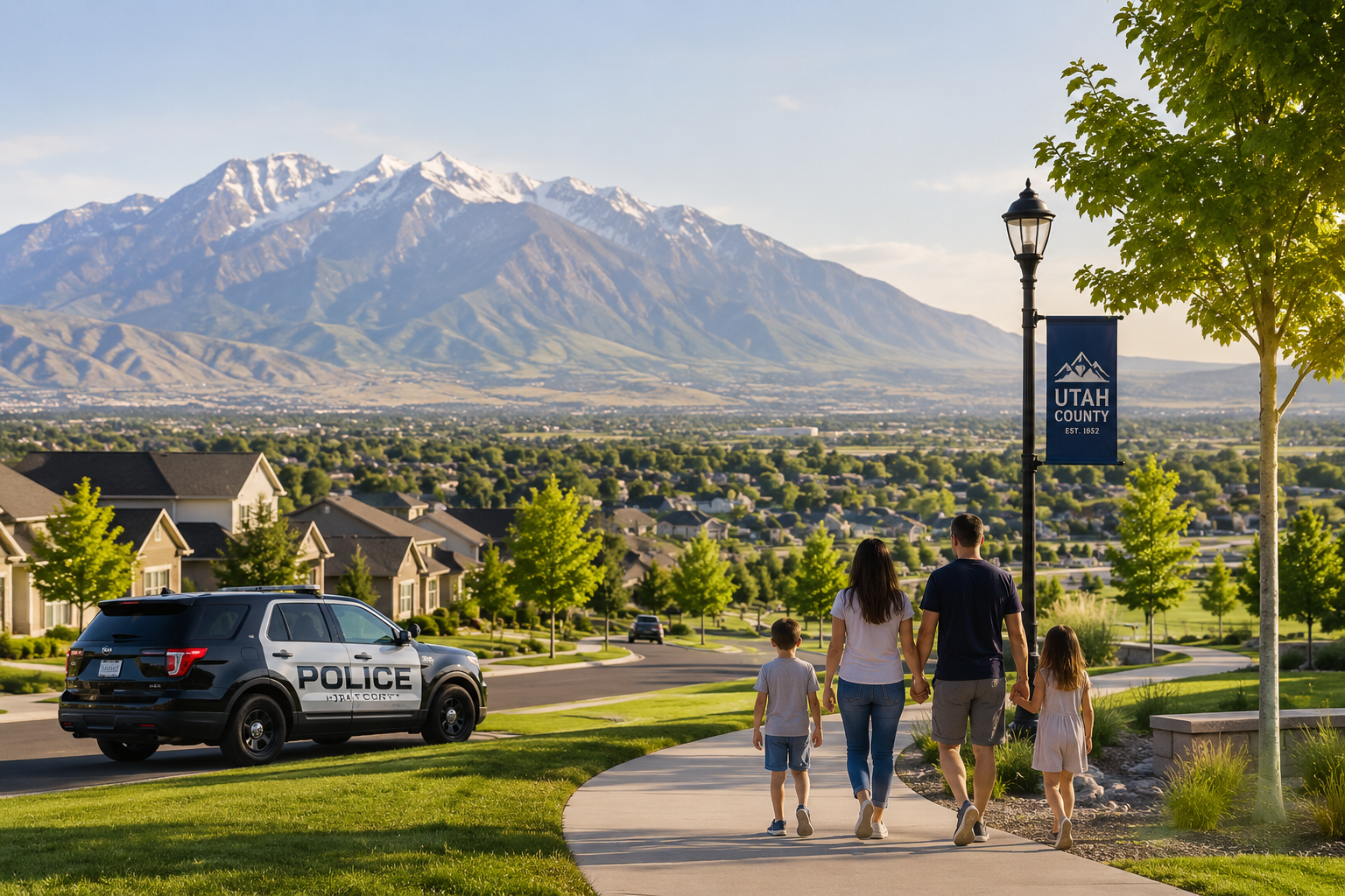 Utah County safety research resources families moving Eagle Mountain Saratoga Springs Lehi crime data emergency alerts