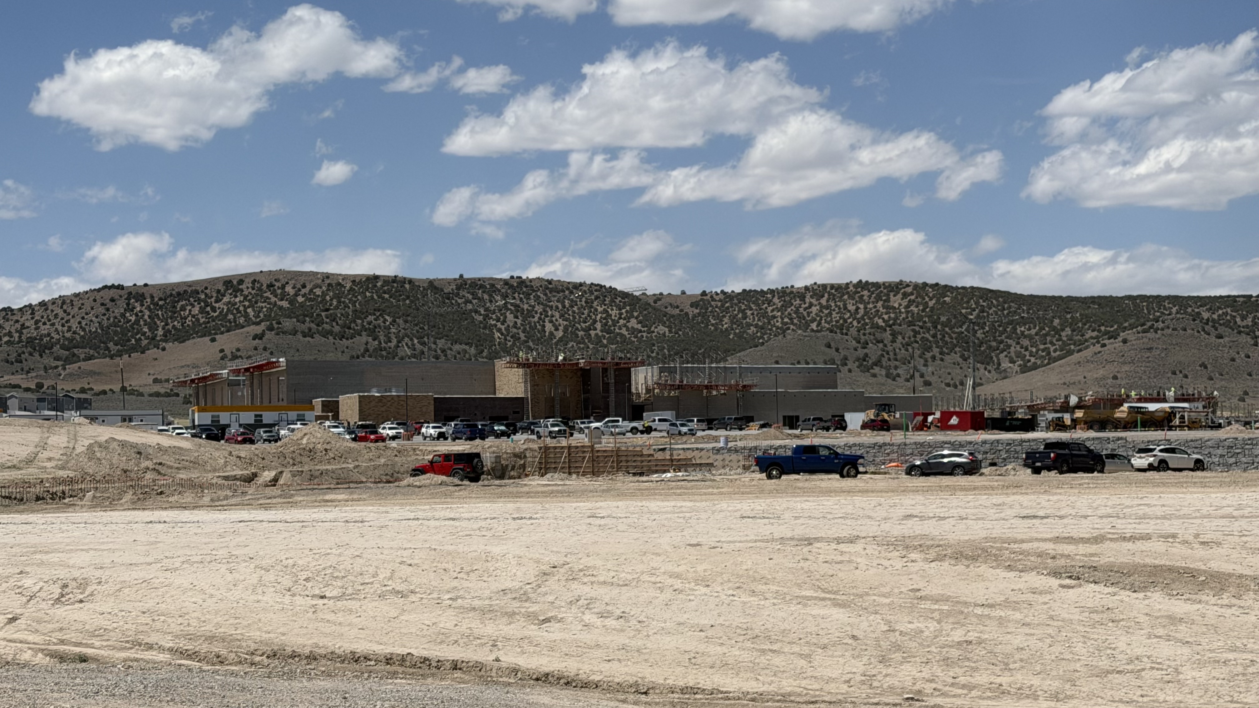 new high school Saratoga Springs Utah Lake Mountain School District groundbreaking 2025 opening 2028