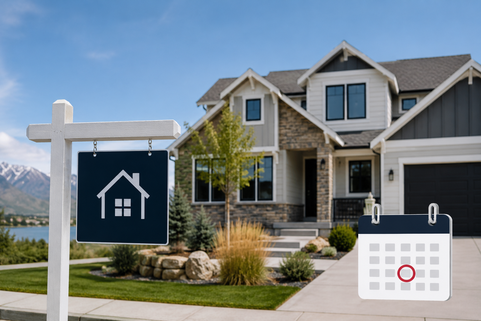 Saratoga Springs Utah home for sale days on market overpricing 2026