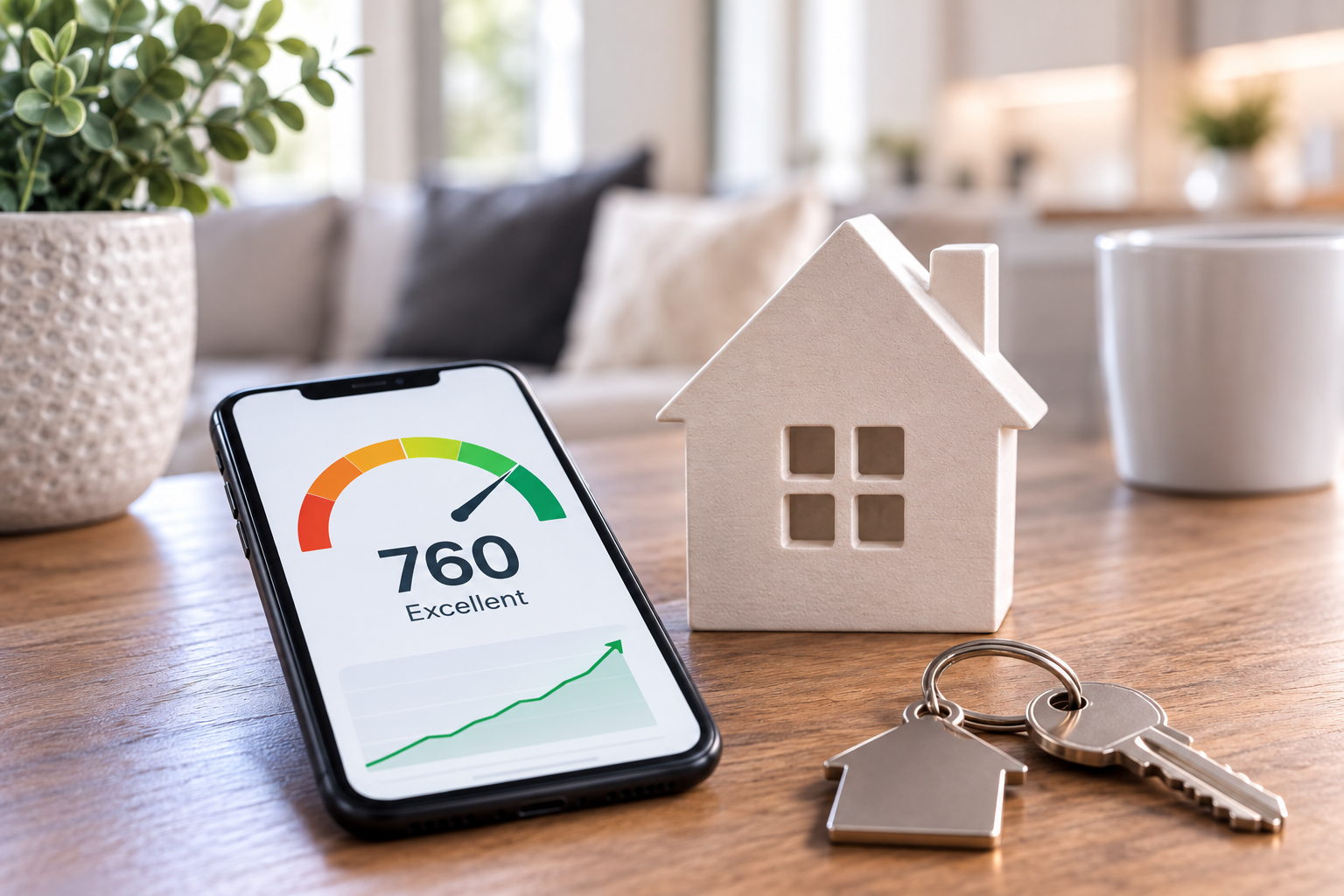 First-time home buyer in Utah reviewing a credit report before applying for a mortgage