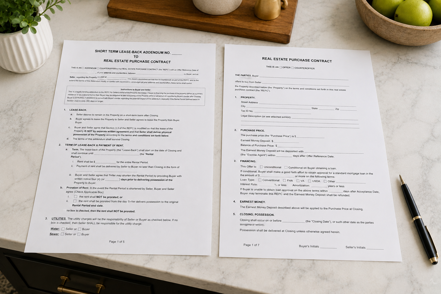 how to use seller leaseback strengthen offer Utah County buyers 2026