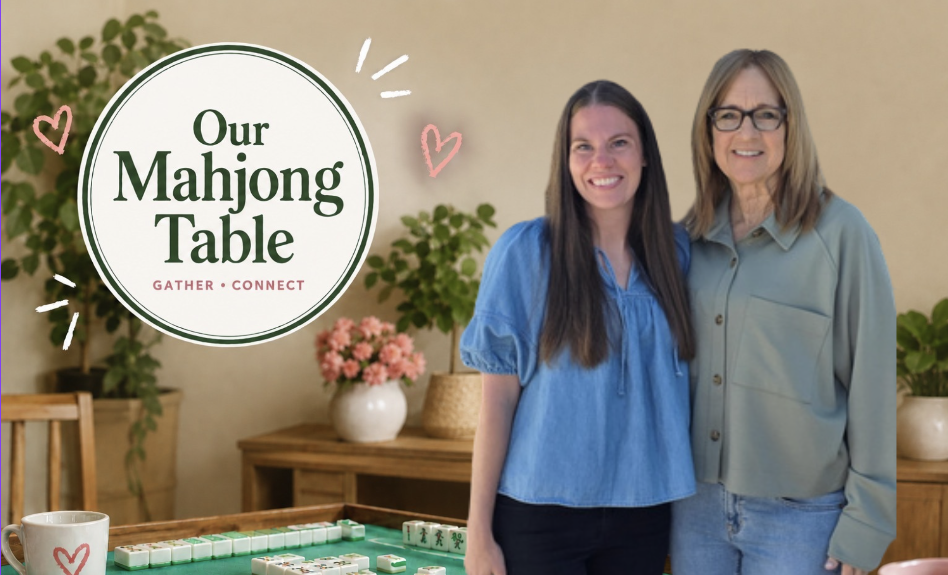 Our Mahjong Table Betty Parker Amanda Beirdneau Utah County mahjong lessons 2026
