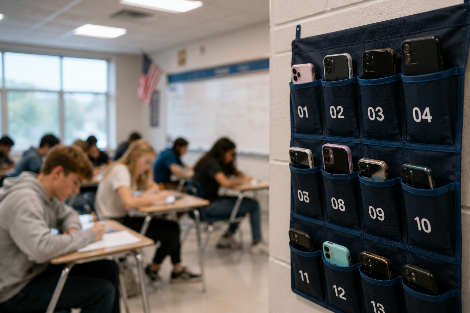 Utah school phone ban 2026 K-12 students cellphone bell to bell Eagle Mountain Saratoga Springs Lehi Utah County